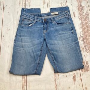 H&M &Sqin Slim Leg Low Rise Medium Wash Sz 29x32